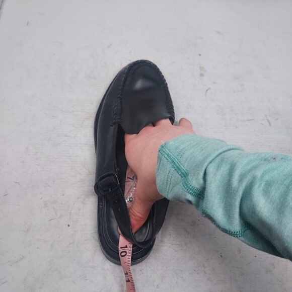 Hereu Black Raiger Heeled Sling Back Shoe - Picture 5 of 11